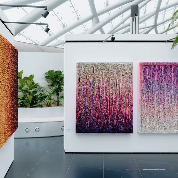 Kunstausstellung im Red Bull Hangar-7, Architektur, Bilder