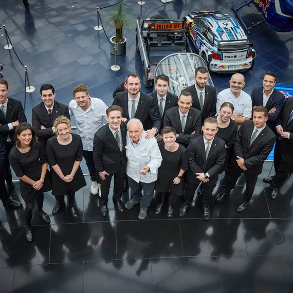 Restaurant Ikarus Team Gruppenbild