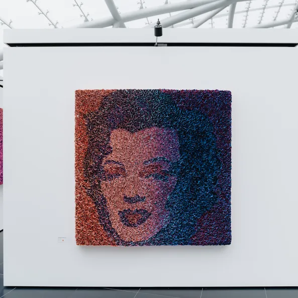 Kunstausstellung im Red Bull Hangar-7, Architektur, Bilder