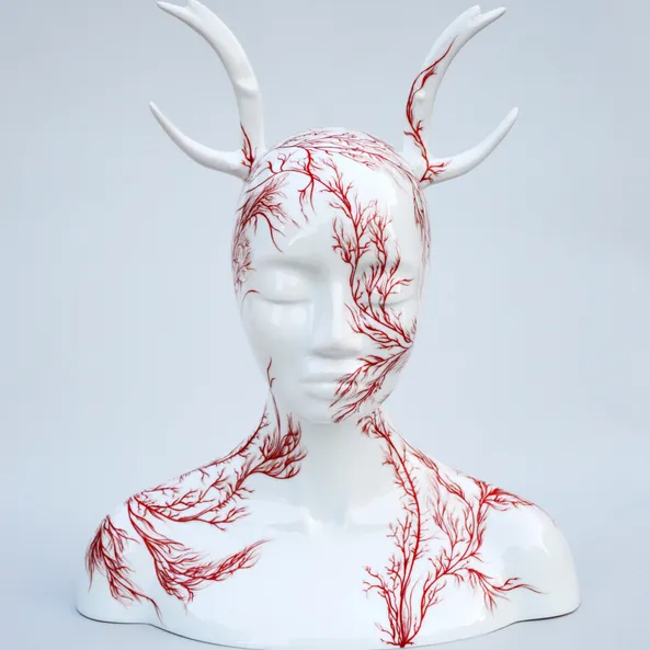 Werk von Juliette Clovis, Acropora cervicornis-2018.jpg